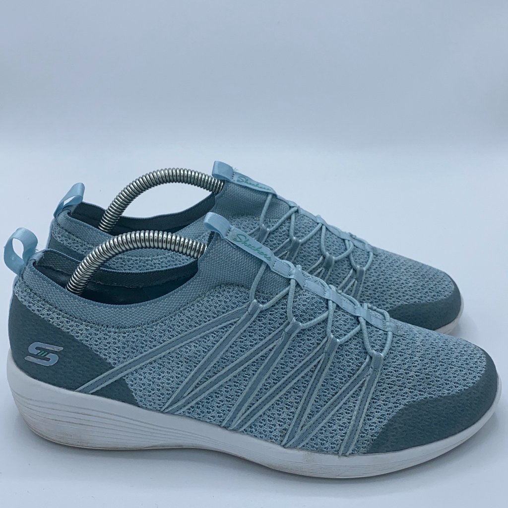 Skechers Arya Blue Athletic Sneakers